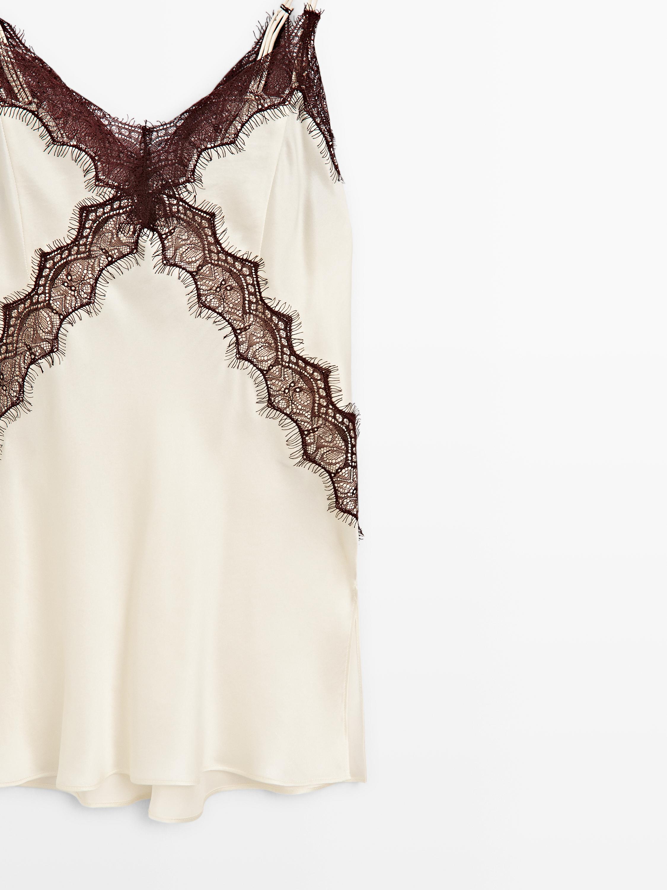 Long 100% silk camisole top - STUDIO